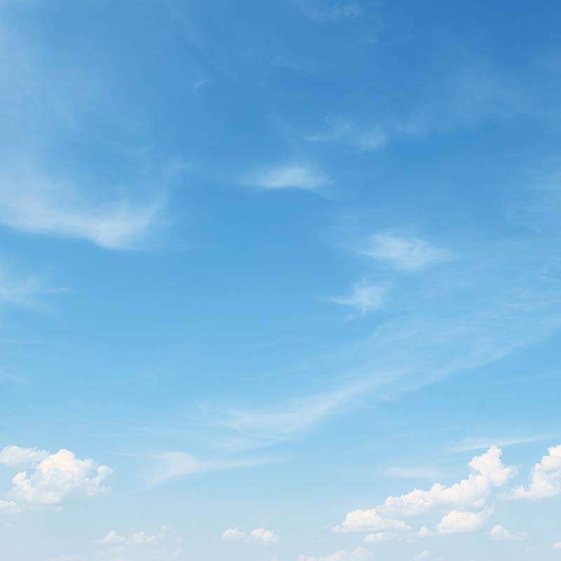 10000K: Blue sky on a clear day