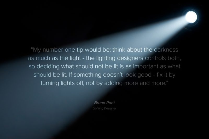 Bruno Poet, lighting designer