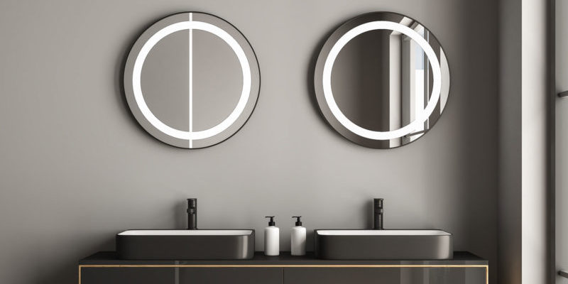 Bathroom mirror lighting