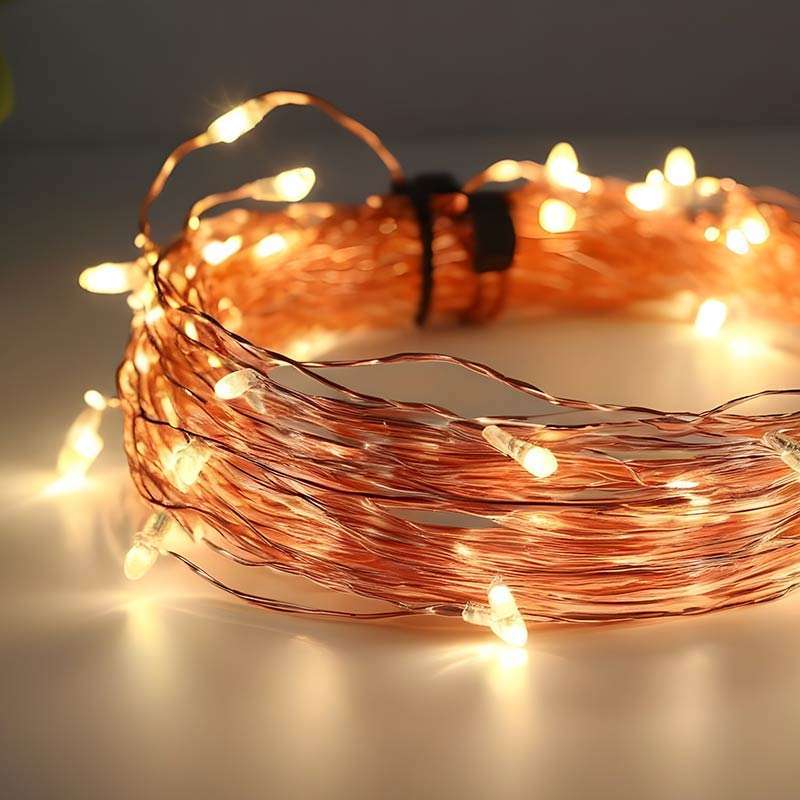 LED-copper-wire-fairy-lights-with-clips--tape--scissors---DIy-PROJECT