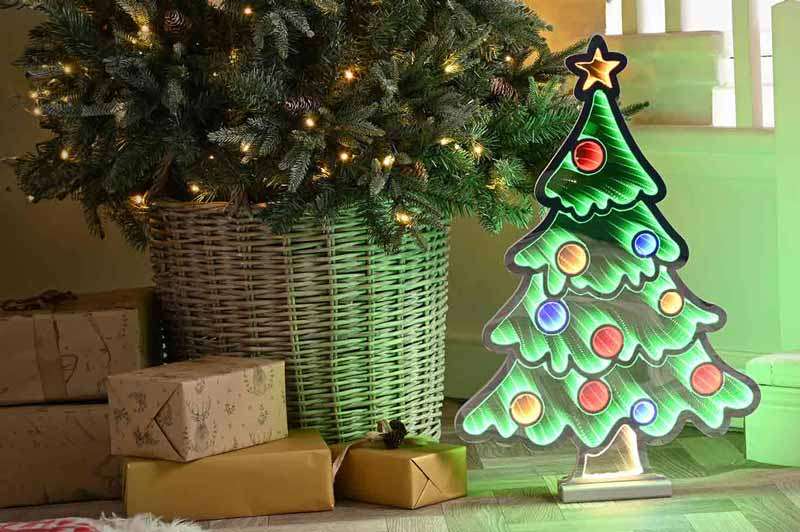 Festive 60cm Tree Infinity Light